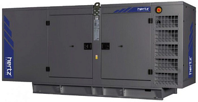 Дизельный генератор Hertz HG 220 BC в кожухе ДизельЭнергоРесурс