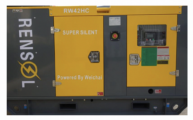 Дизельный генератор Rensol RW25HC в кожухе с АВР ДизельЭнергоРесурс