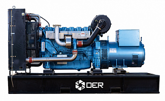 Дизельный генератор DER-120B на базе двигателя Baudouin ДизельЭнергоРесурс